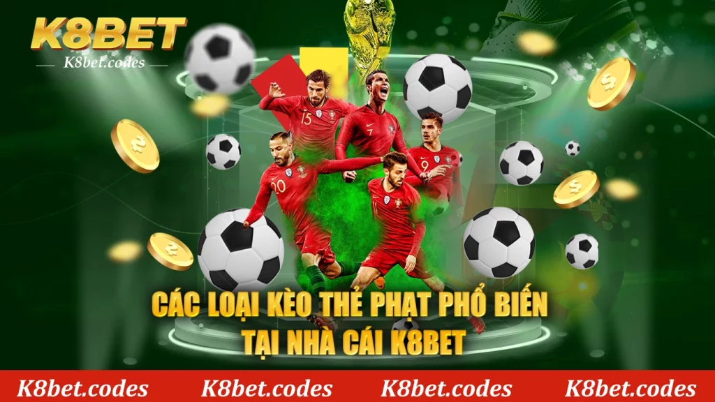 Các loại kèo thẻ phạt phổ biến tại nhà cái