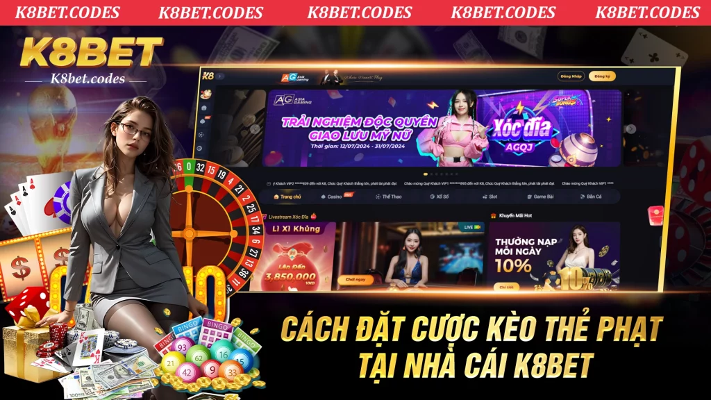 Cách đặt cược kèo thẻ phạt tại nhà cái