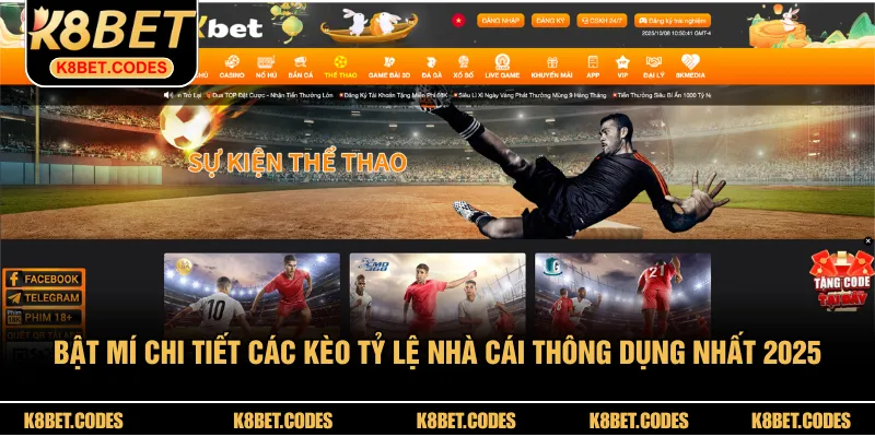 Bật Mí Chi Tiết Các Kèo Tỷ Lệ Nhà Cái Thông Dụng Nhất 2025