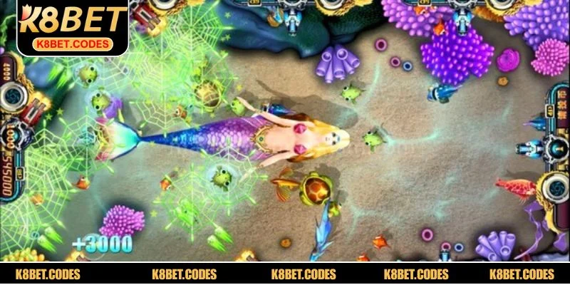 Thành viên cần chọn phòng bắn và các loại súng trong Bắn Cá Tiểu Tiên Cá