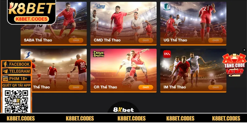 Tổng hợp các kèo tỷ lệ nhà cái hot nhất tại K8BET trực tuyến